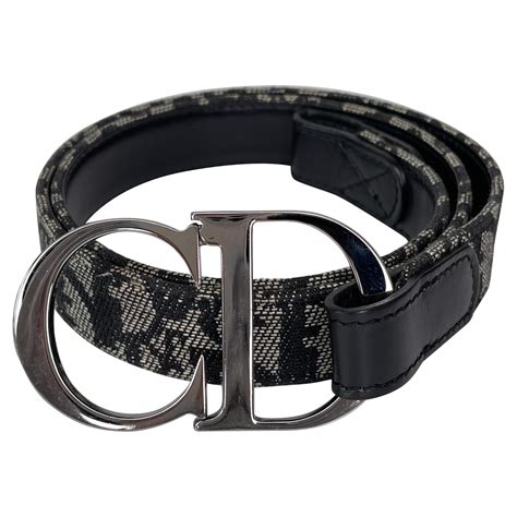 dior belt black